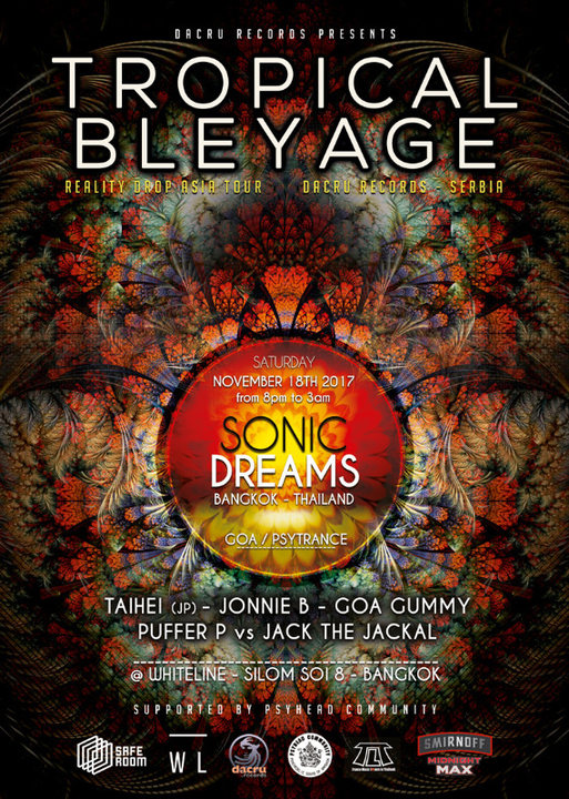 Sonic Dreams with Tropical Bleyage 18 Nov '17, 20:00