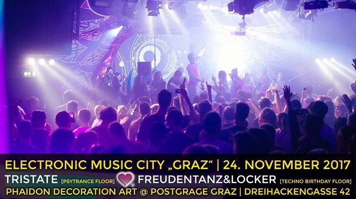 Electronic Music City "Psytrance Night" 24 Nov '17, 23:00