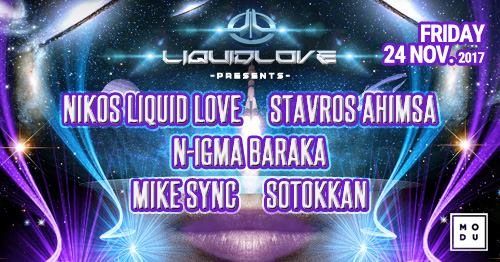 Liquid Love / Friday 24 November 24 Nov '17, 23:59