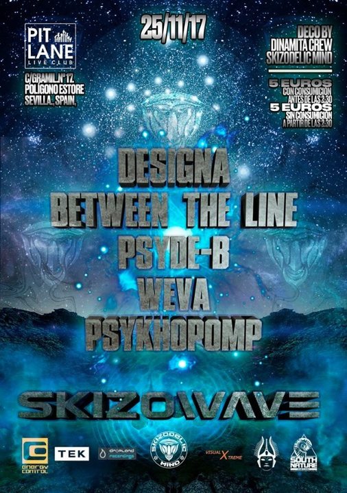 Skizodelic Mind Presenta: SkizoWave 25 Nov '17, 23:30