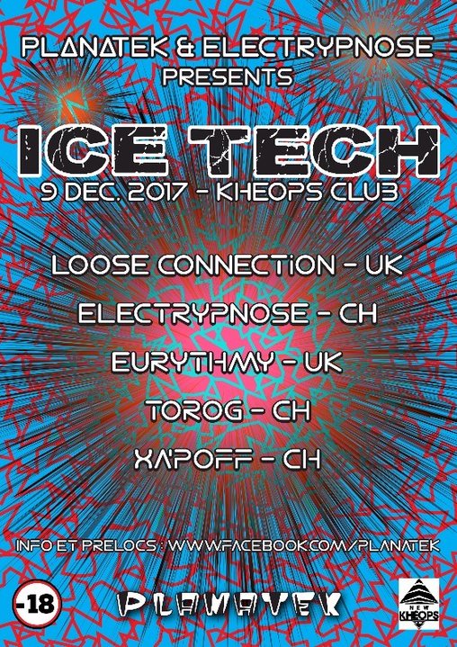 Ice Tech (psy to hitech) 9 Dec '17, 20:30