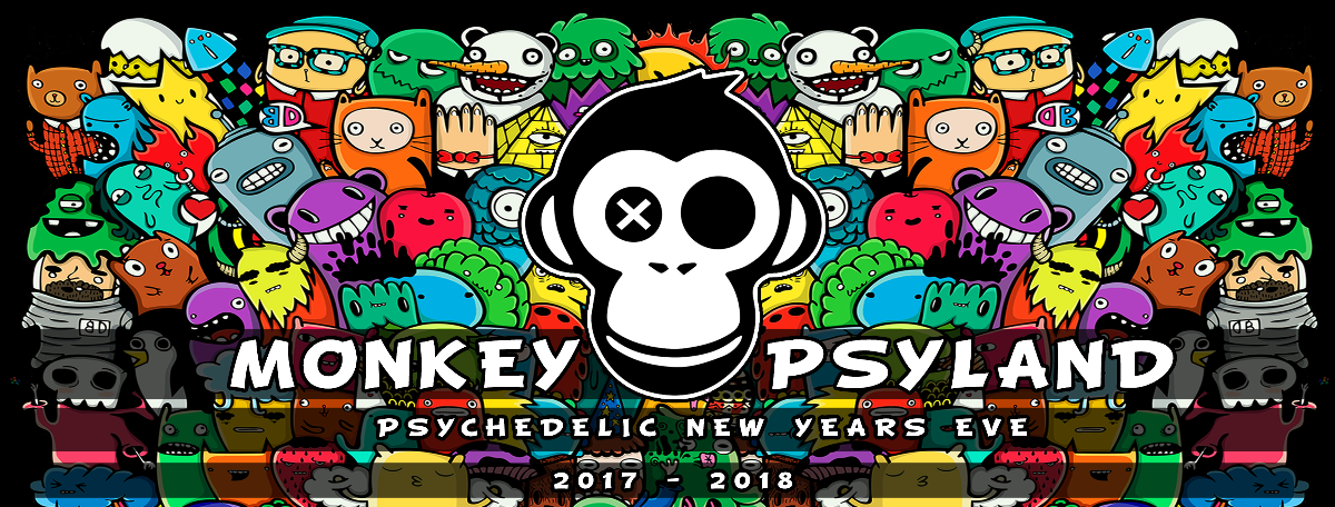 Monkey Psyland - Psychedelic New Years Eve 31 Dec '17, 23:00