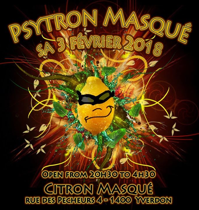 Psytron masqué 3 Feb '18, 20:30