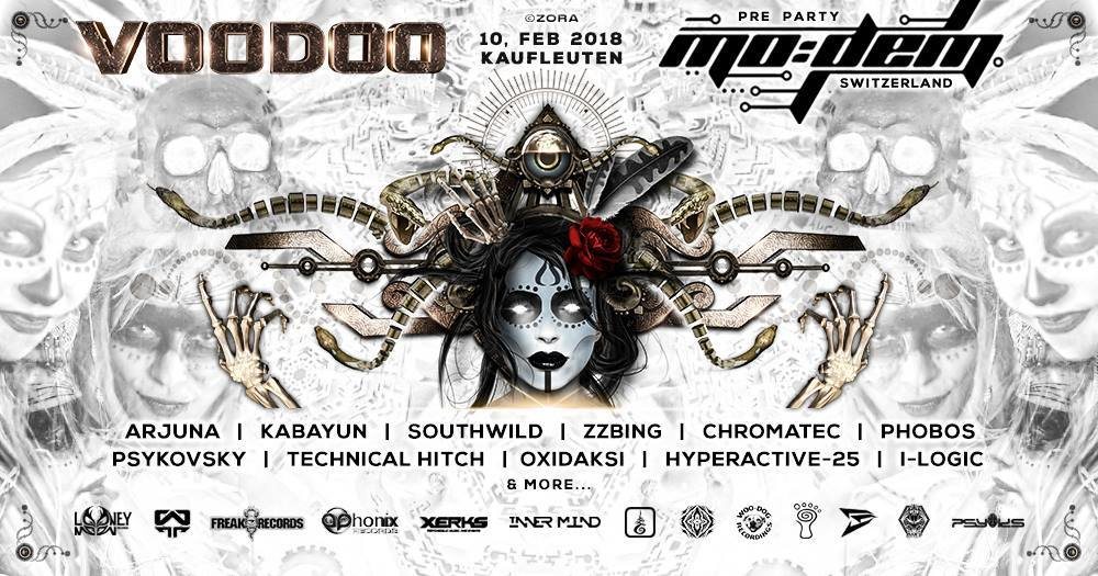 VooDoo 2018 - Official MODEM pre-Party Switzerland > Level 1 10 Feb '18, 22:00