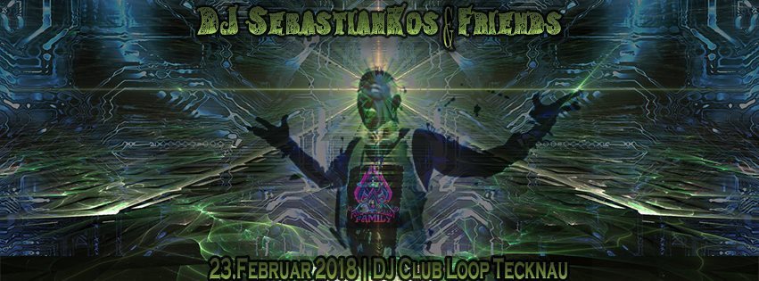 Dj SebastianKos & Friends 23.2. 23 Feb '18, 22:00