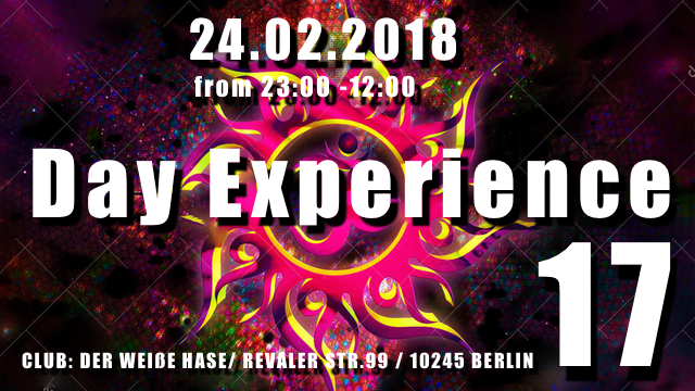 Day Experience 17 w 24 Feb '18, 23:00