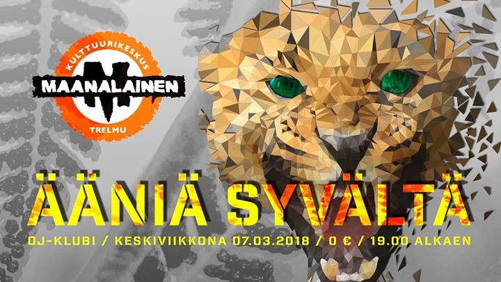 Ääniä Syvältä - TRELMU:n DJ-klubi #2 7 Mar '18, 19:00