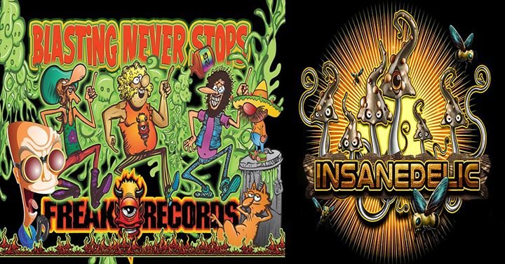 Freak Records and Insanedelic Records Label Party 10 Mar '18, 22:00