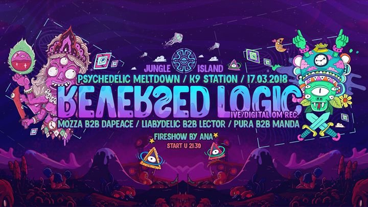 Psychedelic Meltdown / Reversed Logic live @K9 Station 17 Mar '18, 21:30