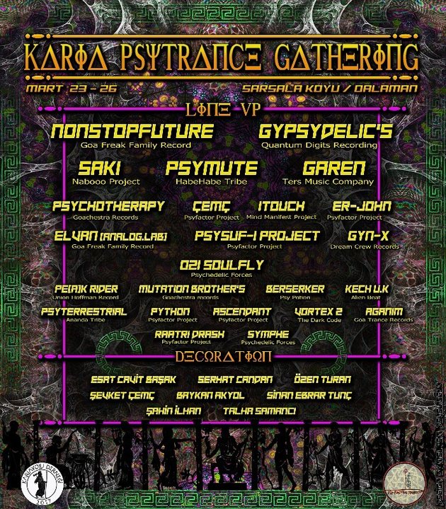 KampKaria Psytrance Music - Sarsala Koyu Buluşması 23 Mar '18, 12:00
