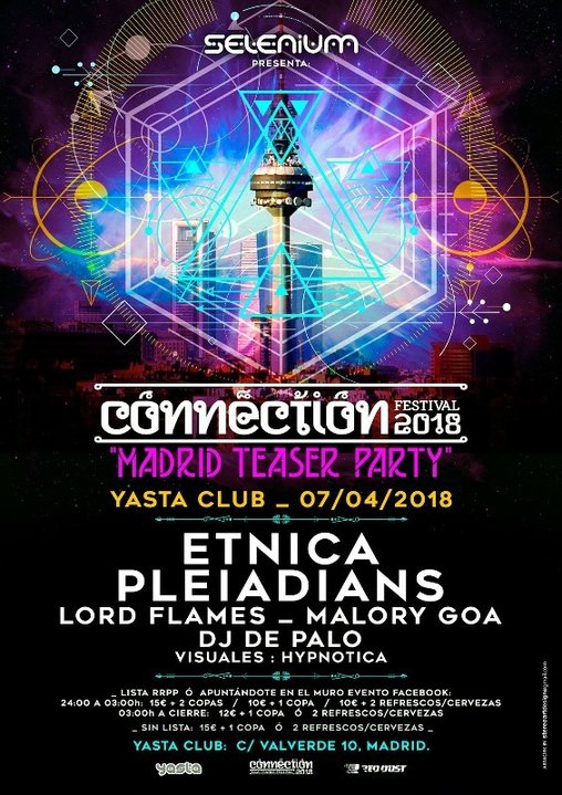 Selenium - Connection Festival Teaser Party 7 Apr '18, 23:30