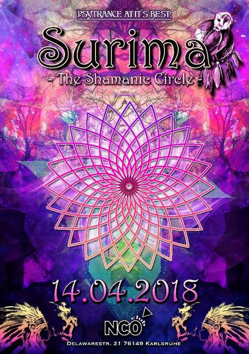 ๑ Surima - The Shamanic Circle ๑ w/ TaktTrauma & Mutterkorn uvm. 14 Apr '18, 22:00