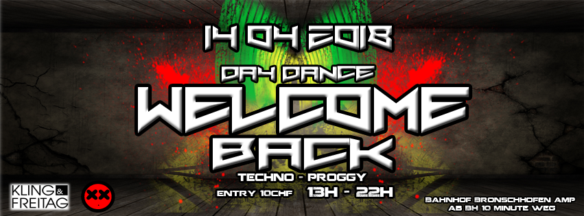 WELCOME BACK DAY DANCE 14 Apr '18, 13:00