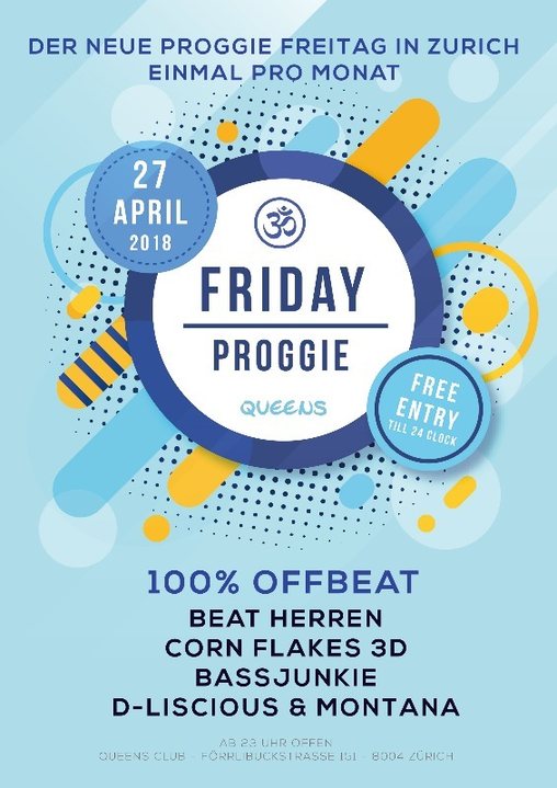 Friday Proggie "100% Offbeat" 27 Apr '18, 23:00