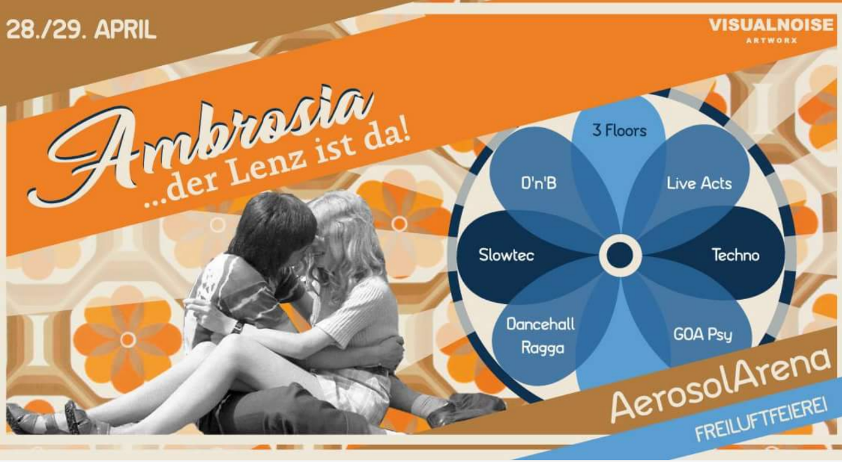 Ambrosia der Lenz ist da! Freiluftfeierei vor'm 1.Mai 28 Apr '18, 22:00