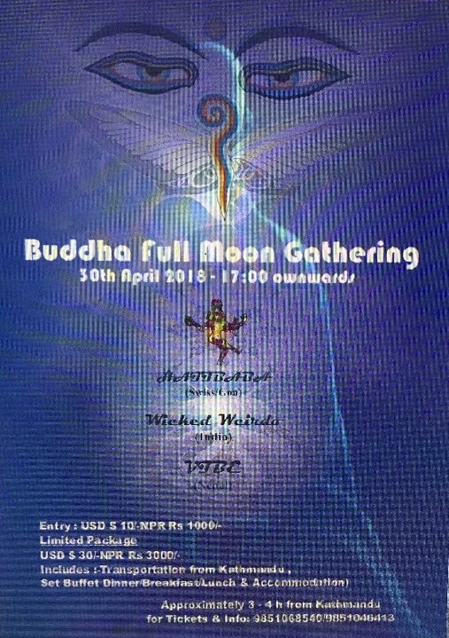 Buddha Fullmoon Gathering 30 Apr '18, 17:00