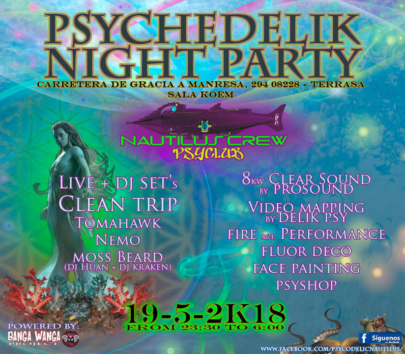 Psychedelik Night Party 19 May '18, 23:30