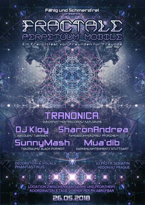 FRACTALE Perpetuum Mobile 26 May '18, 22:00