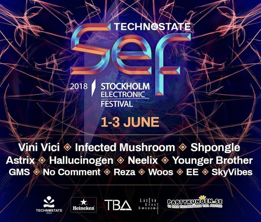 Stockholm Electronic Festival 2018 1 Jun '18, 20:00