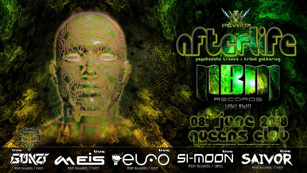 Psybox - Afterlife - NBM Records Label Night 8 Jun '18, 22:00