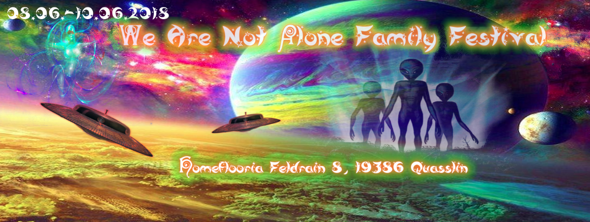 We Are Not Alone Family Festival 8 Jun '18, 15:00
