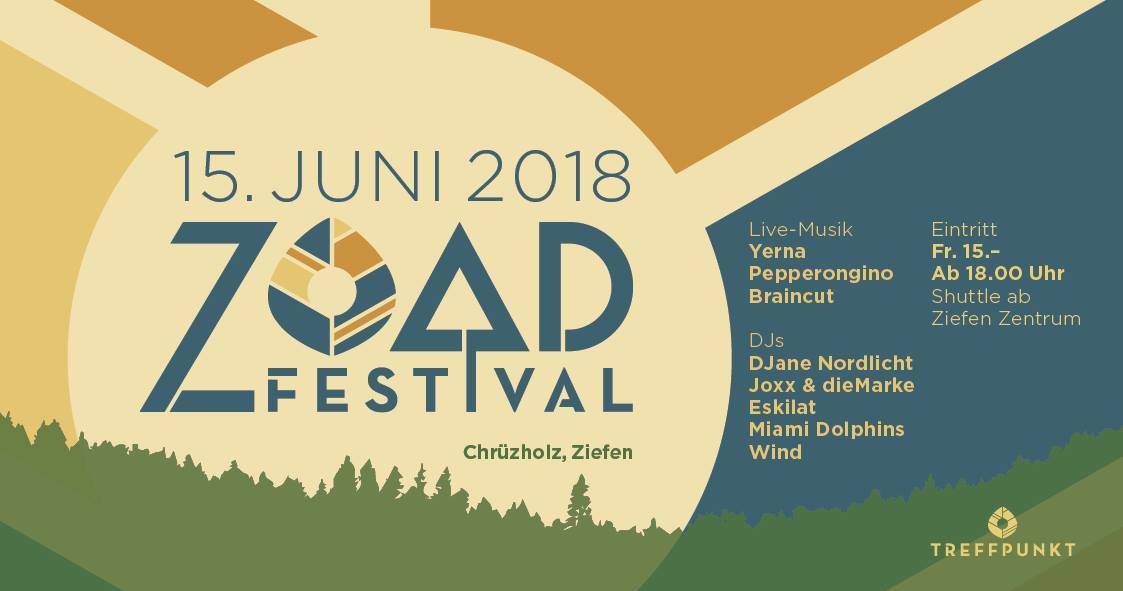 ZOAD Festival 2018 15 Jun '18, 18:00