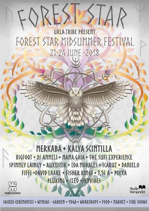 Forest Star Midsummer Festival 2018 21 Jun 2018 Gate Sweden