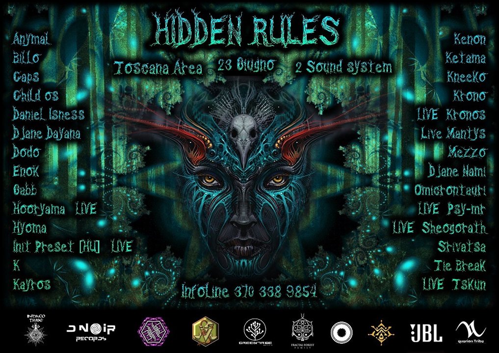 Hidden Rules 23 Jun '18, 22:00