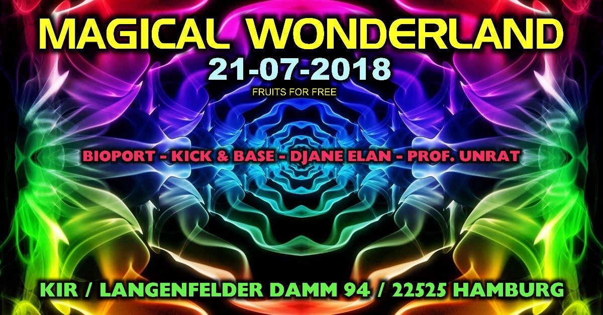 ॐ Magical Wonderland ॐ 21 Jul '18, 22:00