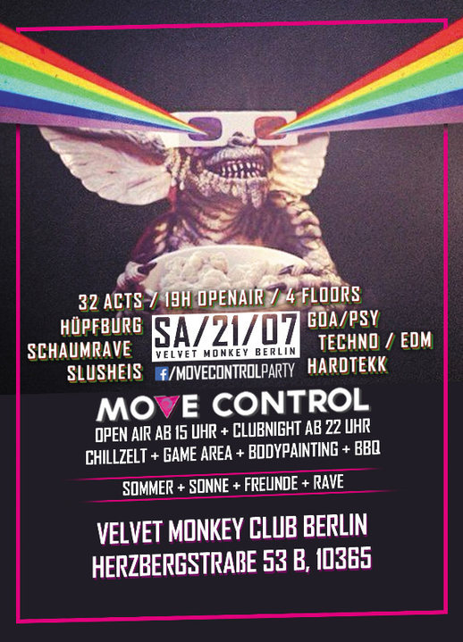 Move Control OpenAir 2 mit Hüpfburg & SchaumFloor + Clubnight 21 Jul '18, 15:00
