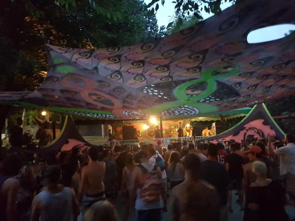 Disturbia in Pool 2 stage (PsyTrance+Minimale) 5 Aug '18, 11:00