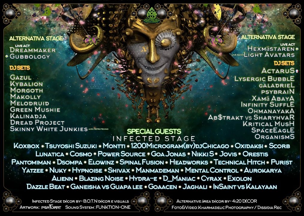 Infected Festival 10,11,12 Agosto – ✾ by SpaceMusicDrops 10 Aug '18, 20:00