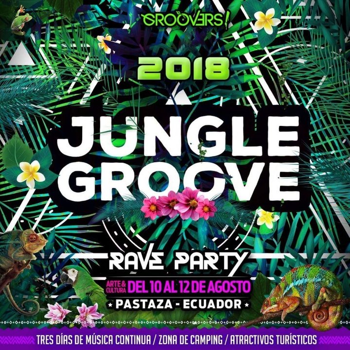 Jungle Groove 6th edition 10 Aug '18, 12:00