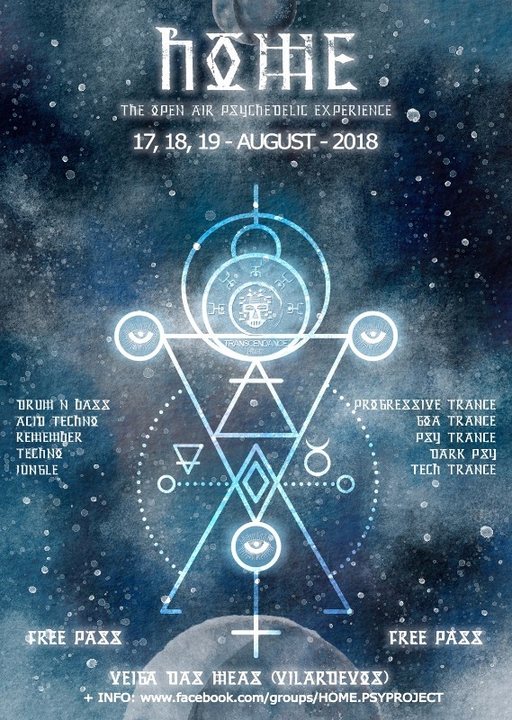 H.O.M.E 4.0 ( Open Air Psychedelic Experience) 17 Aug '18, 19:00