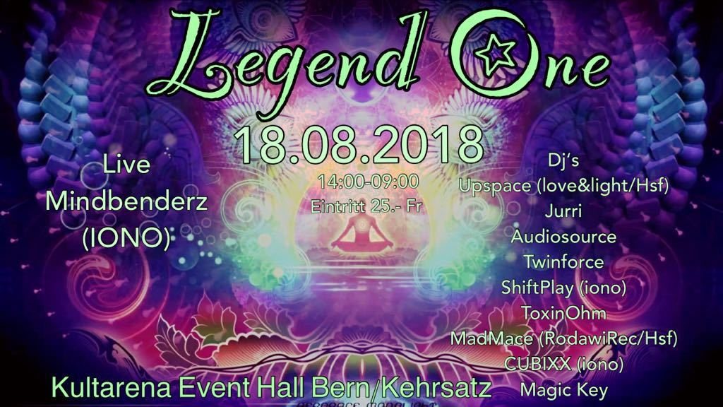 Legend One 18 Aug '18, 14:00