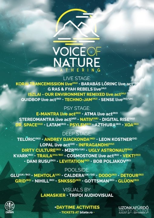 Voice of Nature 2018 30 Aug '18, 22:00