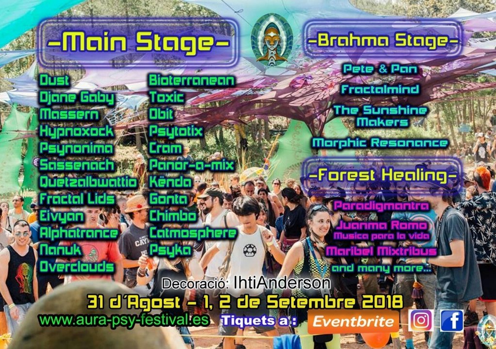 AURA PSY FESTIVAL 31 Aug '18, 20:00