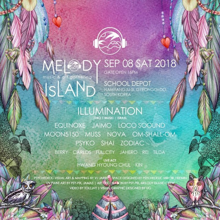 Melody Island Music & Art Gathering - Autumn 8 Sep '18, 15:00