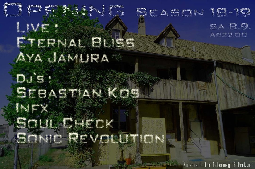 Opening Season 18-19 8 Sep '18, 22:00