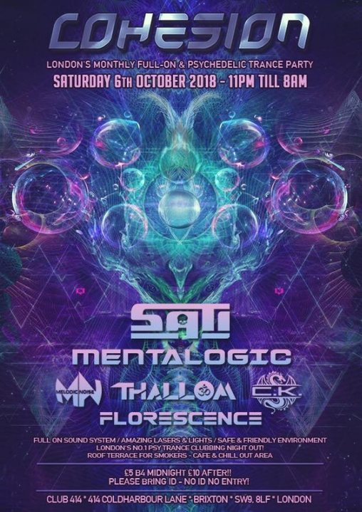 Cohesion 6 Oct '18, 23:00