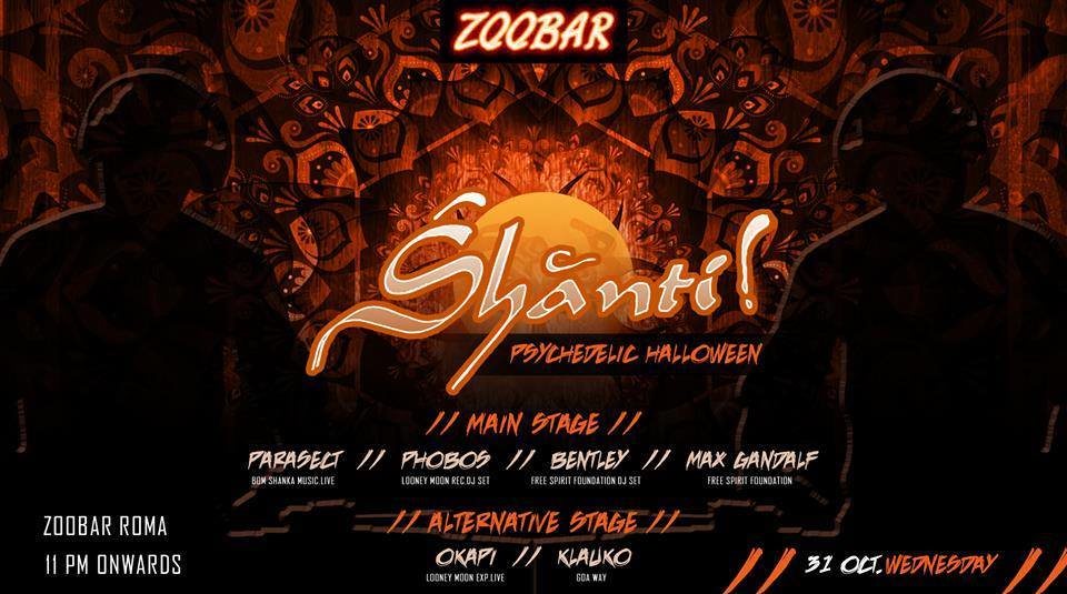ॐ Śhānti Halloween Nightॐ 31 Oct '18, 23:00
