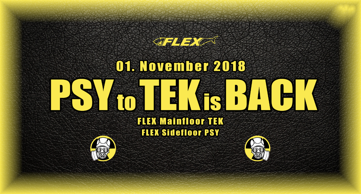 PSY to TEK is BACK 1 Nov '18, 22:00