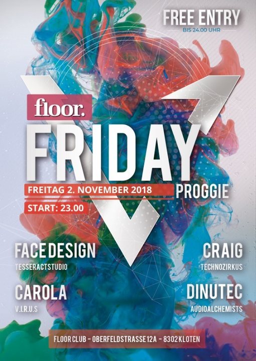 Floor Friday 2 Nov '18, 23:00