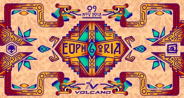 Euphoria #6 w/ Volcano (Sacred Technology) 9 Nov '18, 23:30