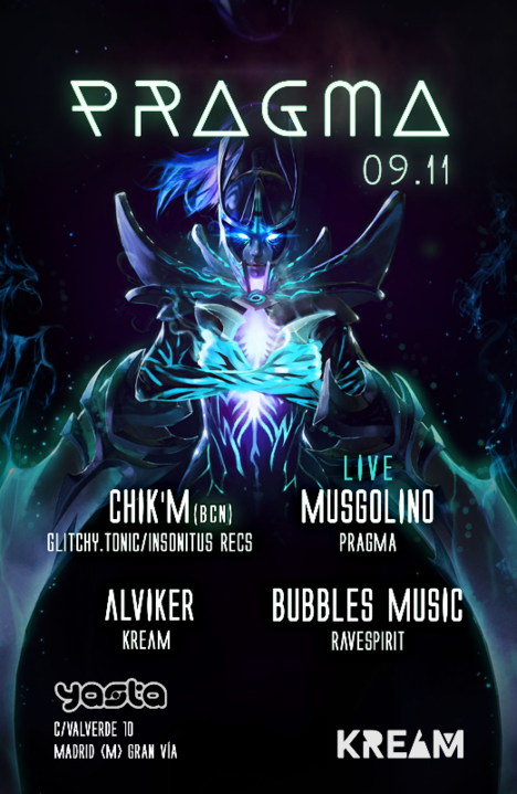 PRAGMA 09.11 9 Nov '18, 23:30