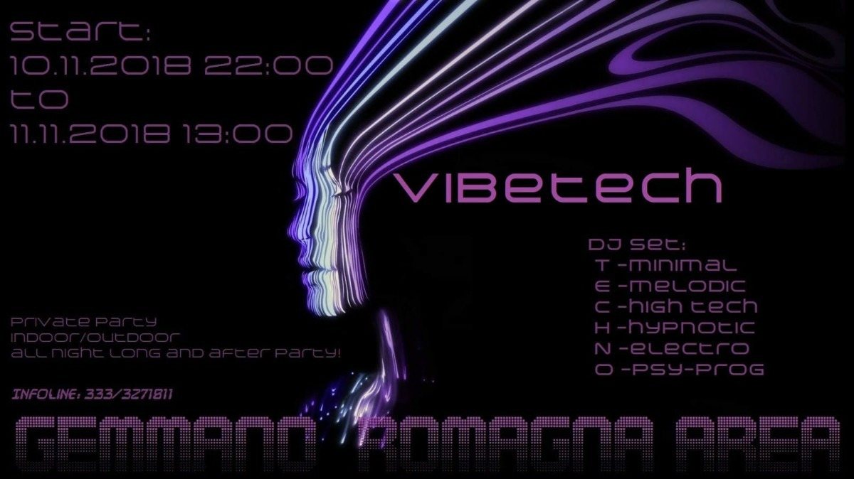 Vibe tech 1.0 10 Nov '18, 23:00