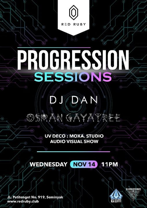 Progression Sessions 14 Nov '18, 23:00