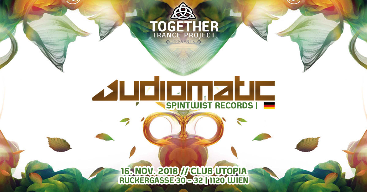 Club Utopia Reunion mit Audiomatic - "Psytrance Special" 16 Nov '18, 22:00