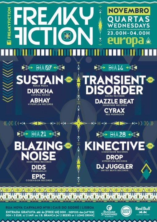 FREAKY FICTION 21 Nov '18, 23:00