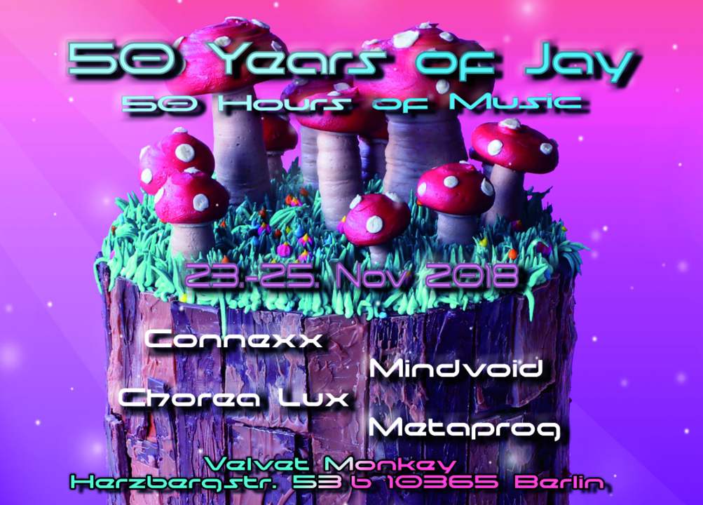 50 Years of Jay - 50 Hours of Music 23 Nov '18, 20:00